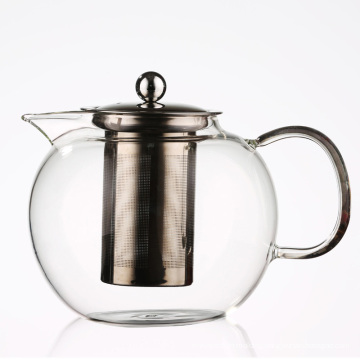 Microwave and Stovetop Safe Big Volume Glass Teapot